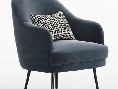 nyuton armchair 3D model