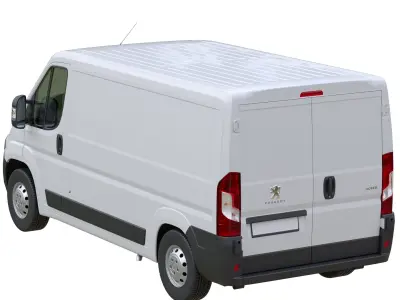 Peugeot Boxer  L2H1 Van 3D model