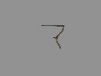 Scythe 3D model buy