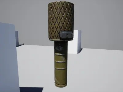 Russian Grenade RGD33 Free low-poly 3D model