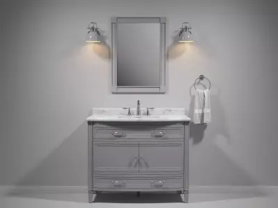 OVE Dacosti 42 Peeble Grey 3D model