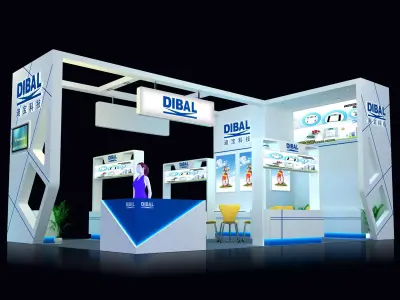 Exhibition - Area - 9X6-3DMAX2009-058 3D model