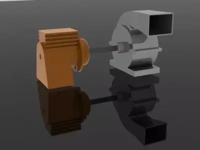 Motor Blower Free 3D model