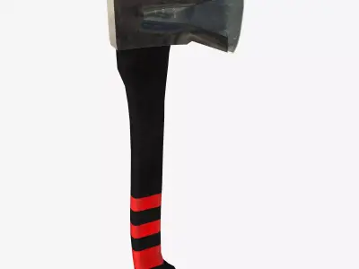 Axe 05 Low-poly 3D model