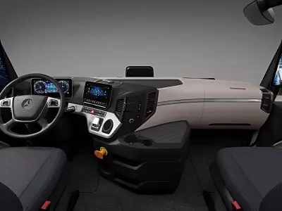 2025 Mercedes-Benz eActros 600 3D model