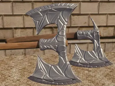 Heavy Axes 3D model