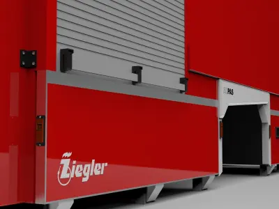 Ziegler Alpas 3rd Gen GW - Logistik Back Construction 3D model
