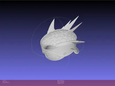 How To Train Your Dragon Astrid Dragon Scale Armor Helmet 3D print model