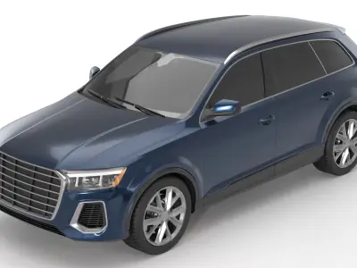 Generic SUV 07 3D model