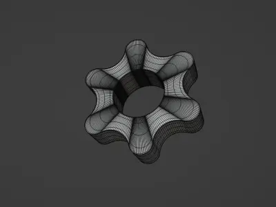 Dumbbell 3D Model pair of dumbbells 3D model