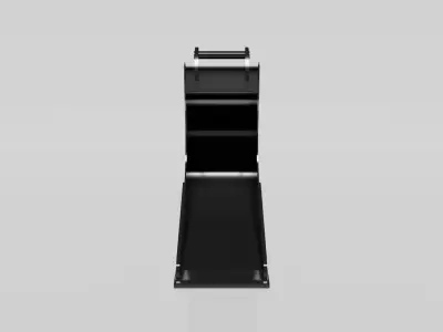 JST Nordic Line 20-25 Ton Clay Bucket Low-poly 3D model