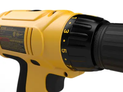 Dewalt DC970 Cordless Drill Driver 3D model