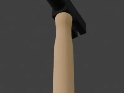 hammer 3D model 4