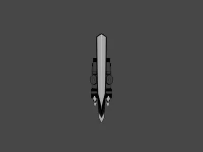 Harbinger sword 3D model