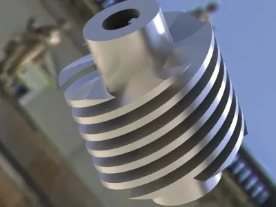 Turbine blade Free 3D model