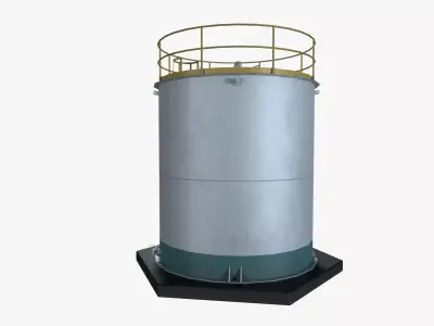 Chemical Tank 3D model purchase