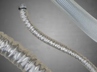 Foil Hose 3D model