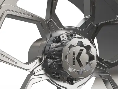 KG1 GEAR-5 WHEEL 3D MODEL 3D model