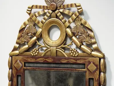 Louis XVI Mirror 3D model