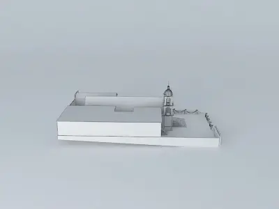 Temple of the Most Pure Heart of Mary Free 3D model
