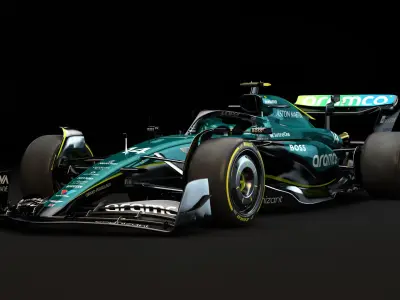  F1 Aston Martin AMR24 2024 