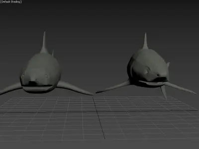Shark Model with Texture Free 3D model