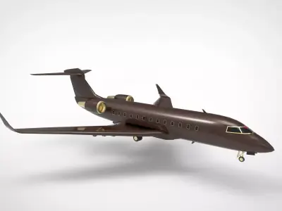 Gulfstream G650 Jet 3D model
