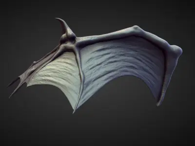 WING33 high poly sculpt 3D model