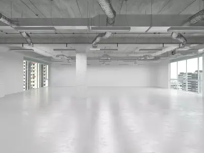 Industrial Office Space 3D model
