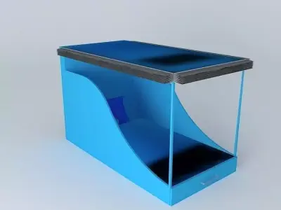 Modern Airplane Seat with covers Free 3D model