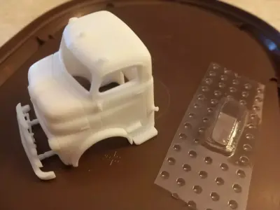 1948 Dodge COE B series truck cab 3D print model