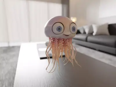 jellyfish 3D print model buy