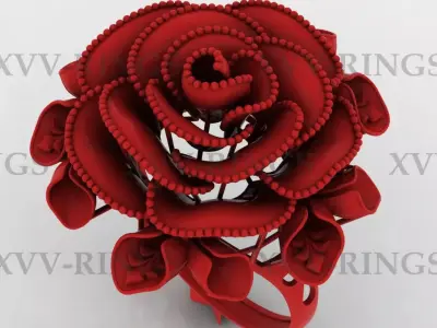 NEW TURKISH RINGS LOT XVV-01 TO 10  3D print model
