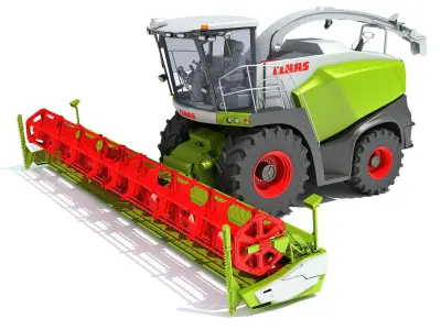 Farm Equipment Collection 3D Model Pack