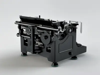 MercedesTypewriter 3D model