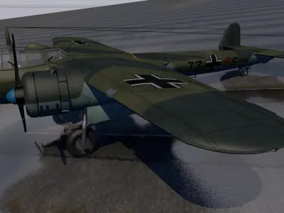 Dornier Do-17Z-2 3D model