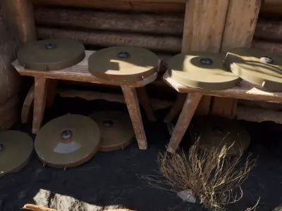 Japanese WW2 Type 93 Anti-Tank Mine 3D model