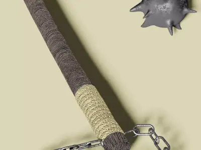 Mace Weapon 3D model
