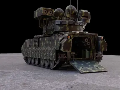 M2 bradley 3D model