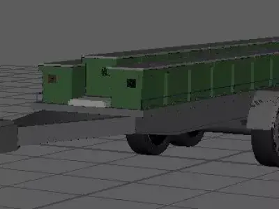 beehive trailer 3D model