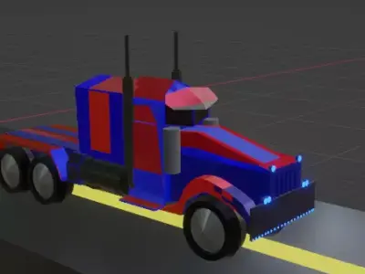 Veiculo de grande porte 3D model