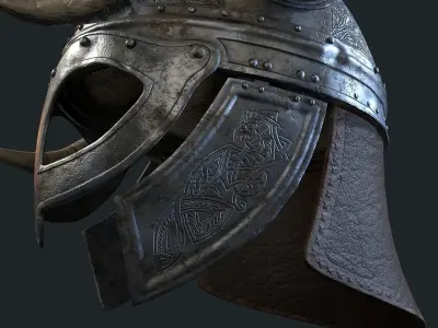 Viking Helm 3D model