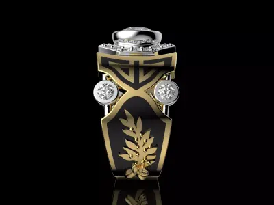 Gold N1496 3D print model purchase