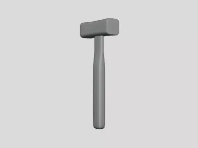 Hammer - Geometry Only No Textures No Materials 3D model
