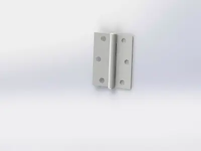Door Hinge Free 3D model