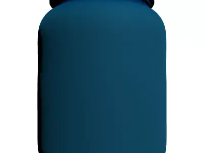 Futuristic Brain in Jar Prop 3D model
