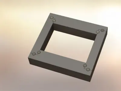 compression mold Free 3D model