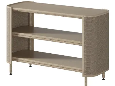 PACIFIC SHELVING UNIT By Bakerfurniture  3D model
