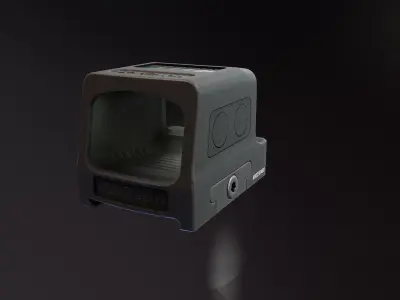 Holosun HE509T X2 Low-poly 3D model