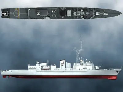 F70 Class 3D model